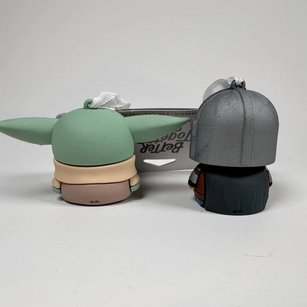 Star Wars Young Jedi Grogu Mandalorian Hallmark Christmas Ornaments Lotof 3 NEW‎